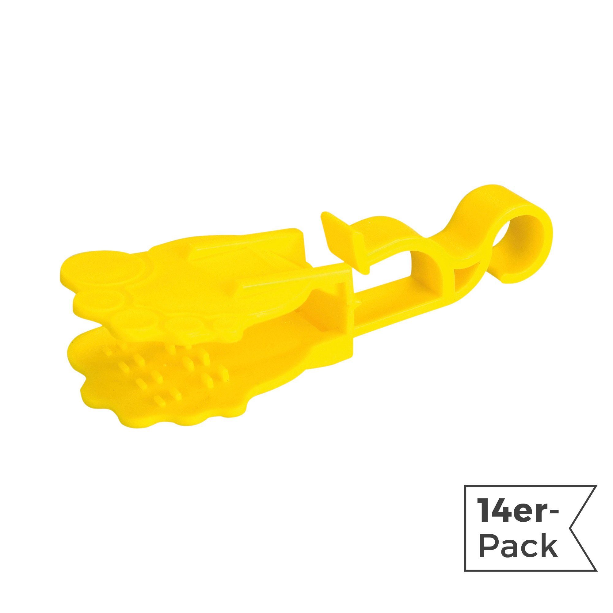 WENKO Badebürste Sockenklammer 14er-Pack, Uni günstig online kaufen
