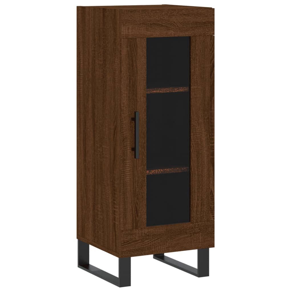 vidaXL Sideboard Sideboard Braun Eichen-Optik 34,5x34x90 günstig online kaufen