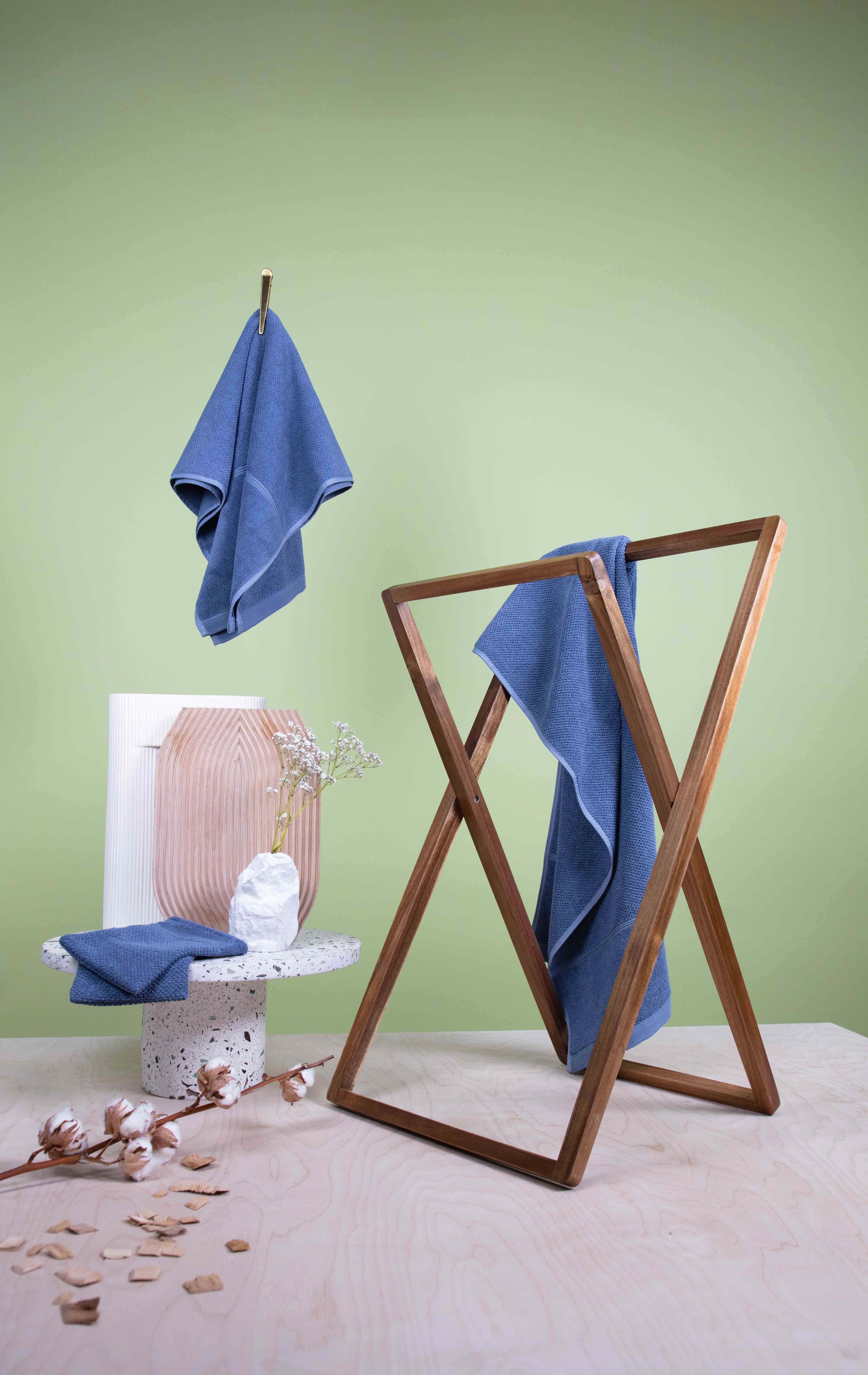 Kushel Handtücher The Set, trocknet Daily Blue hergestellt Dove fair umweltfreundlich, weich, schnell, bleibt