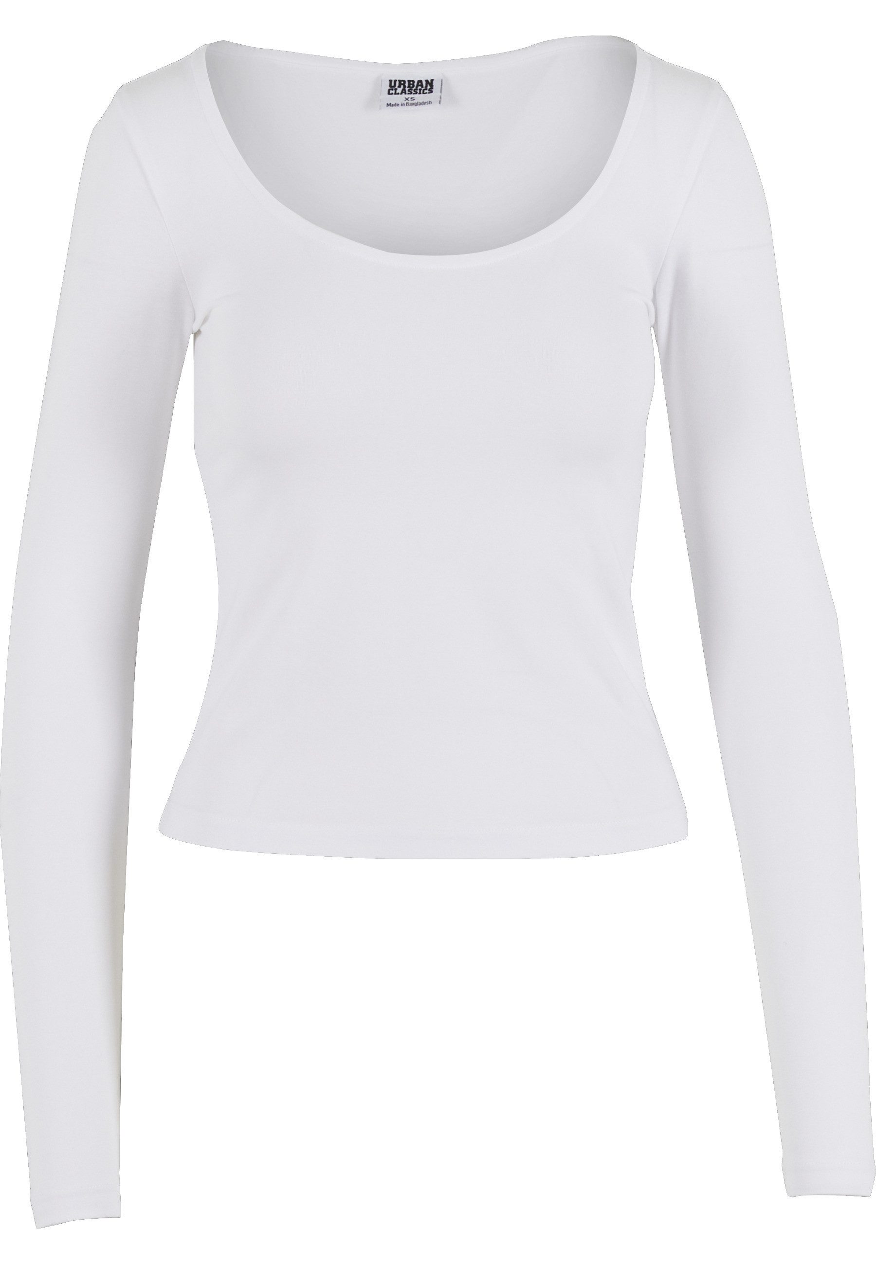 Longsleeve Urban Classics Ladies Wide Neck Longsleeve