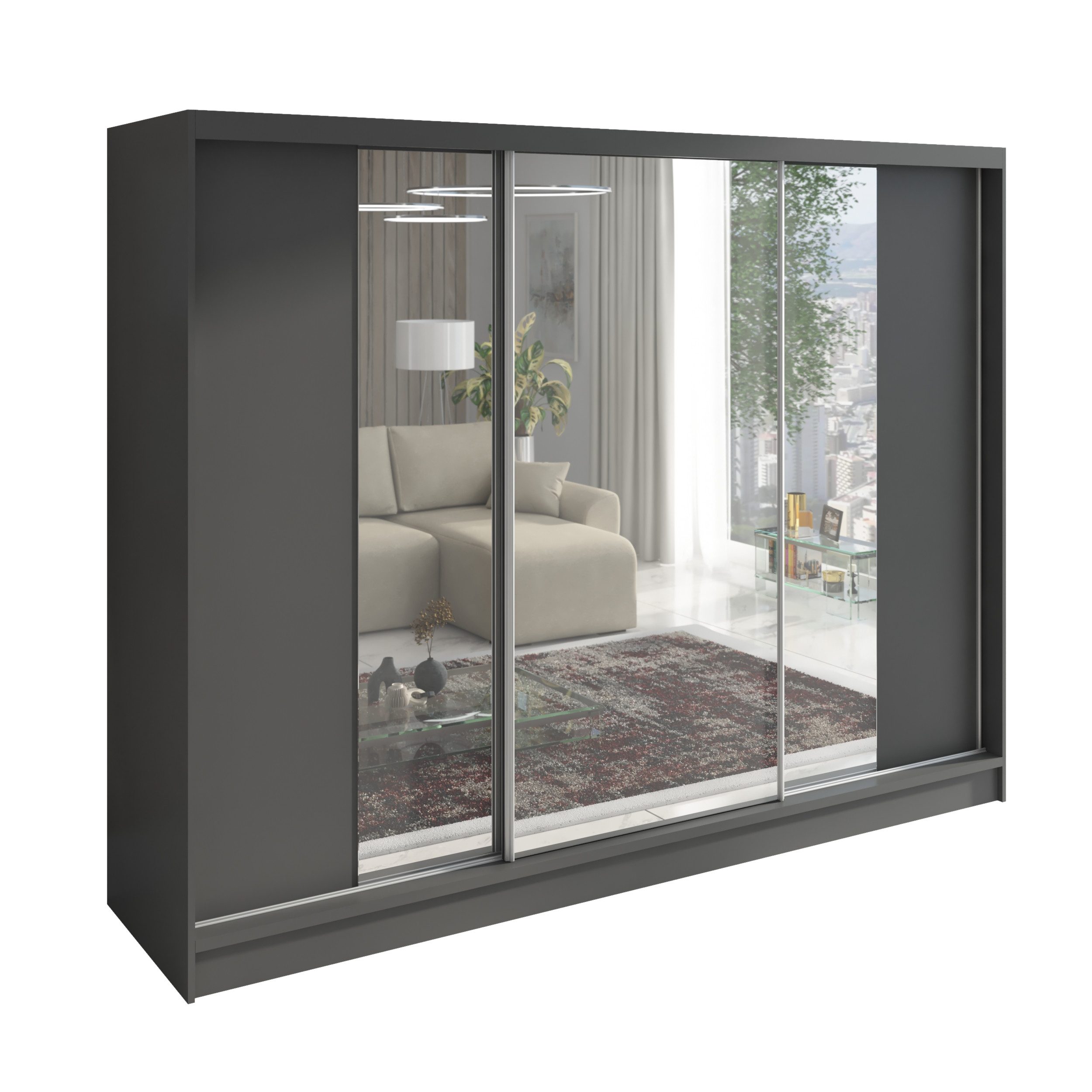 A&J MöbelLand GmbH Schwebetürenschrank VIDA 200 günstig online kaufen
