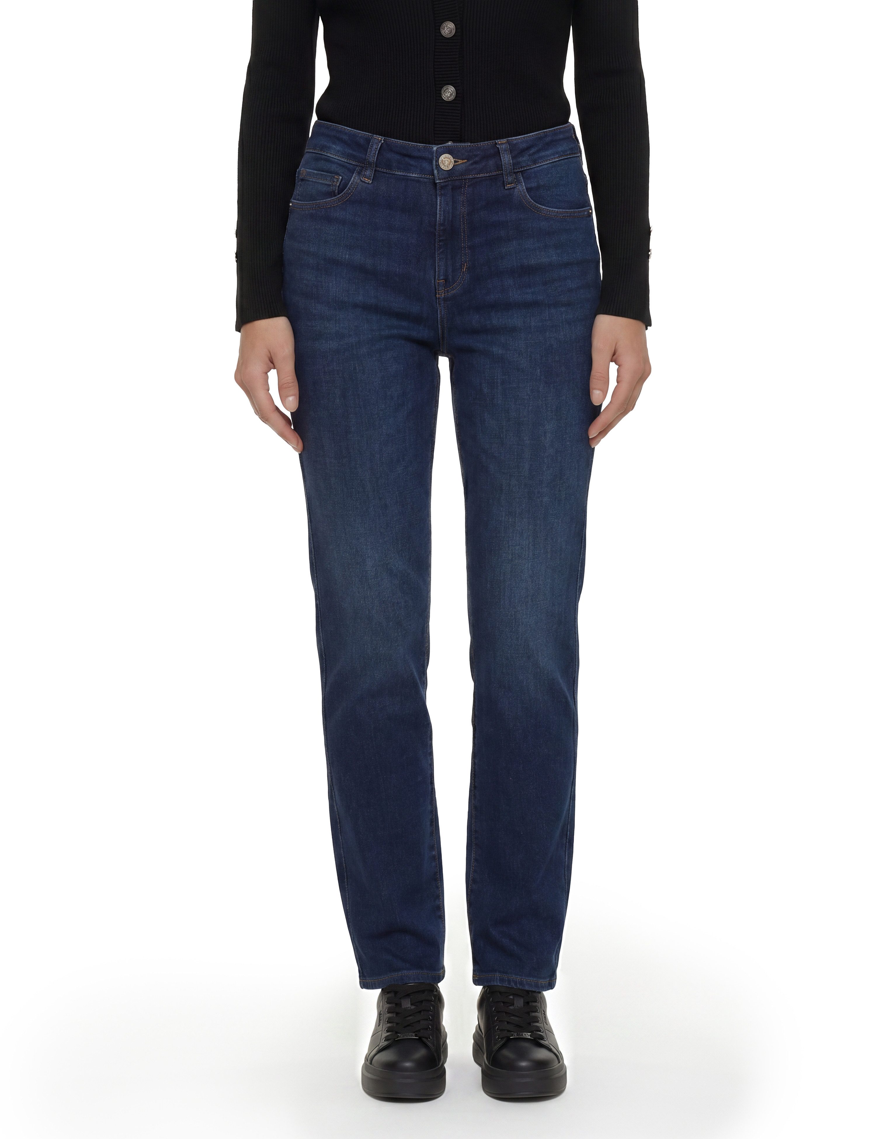 Guess Straight-Jeans SEXY STRAIGHT mit hohem Bund, Stretch-Denim