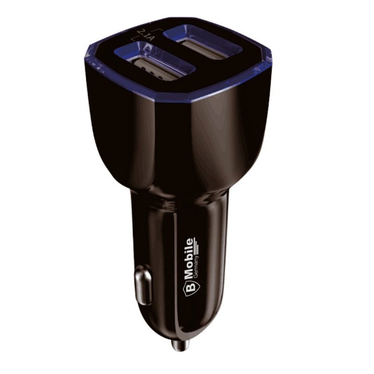 Auto-Ladegerät mit 2 USB Ports 12V Netzteil effizientes Laden, 2.1A KFZ-Adapter
