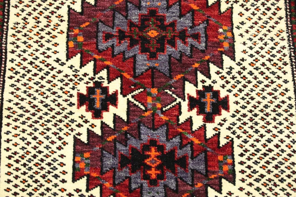 Orientteppich Ghashghai Handgeknüpfter Trading, mm 12 Orientteppich, 60x116 Khorjin Höhe: rechteckig, Nain