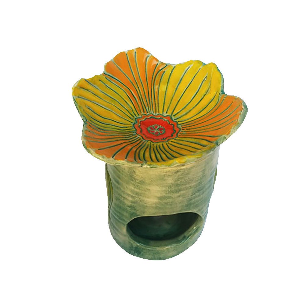 BIOHERBA R Pflege-Set Duftlampe Gelbe Blume Freude