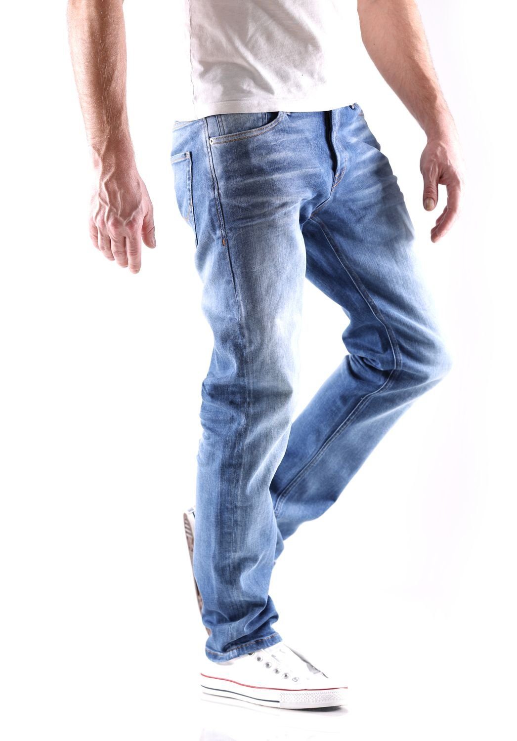 Jack & Jones Comfort-fit-Jeans Jack & Jones Mike Original JOS411 Men Herren günstig online kaufen