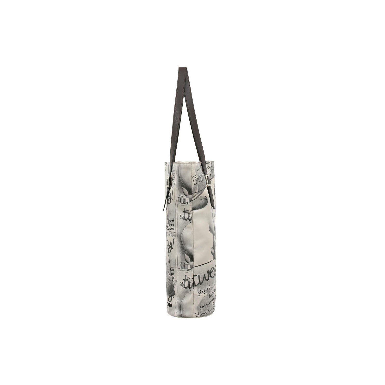 DOGO Umhängetasche Tall Bag Damen Schultertasche Tweety Sketch Damen Schultertasche, Handgefertigt