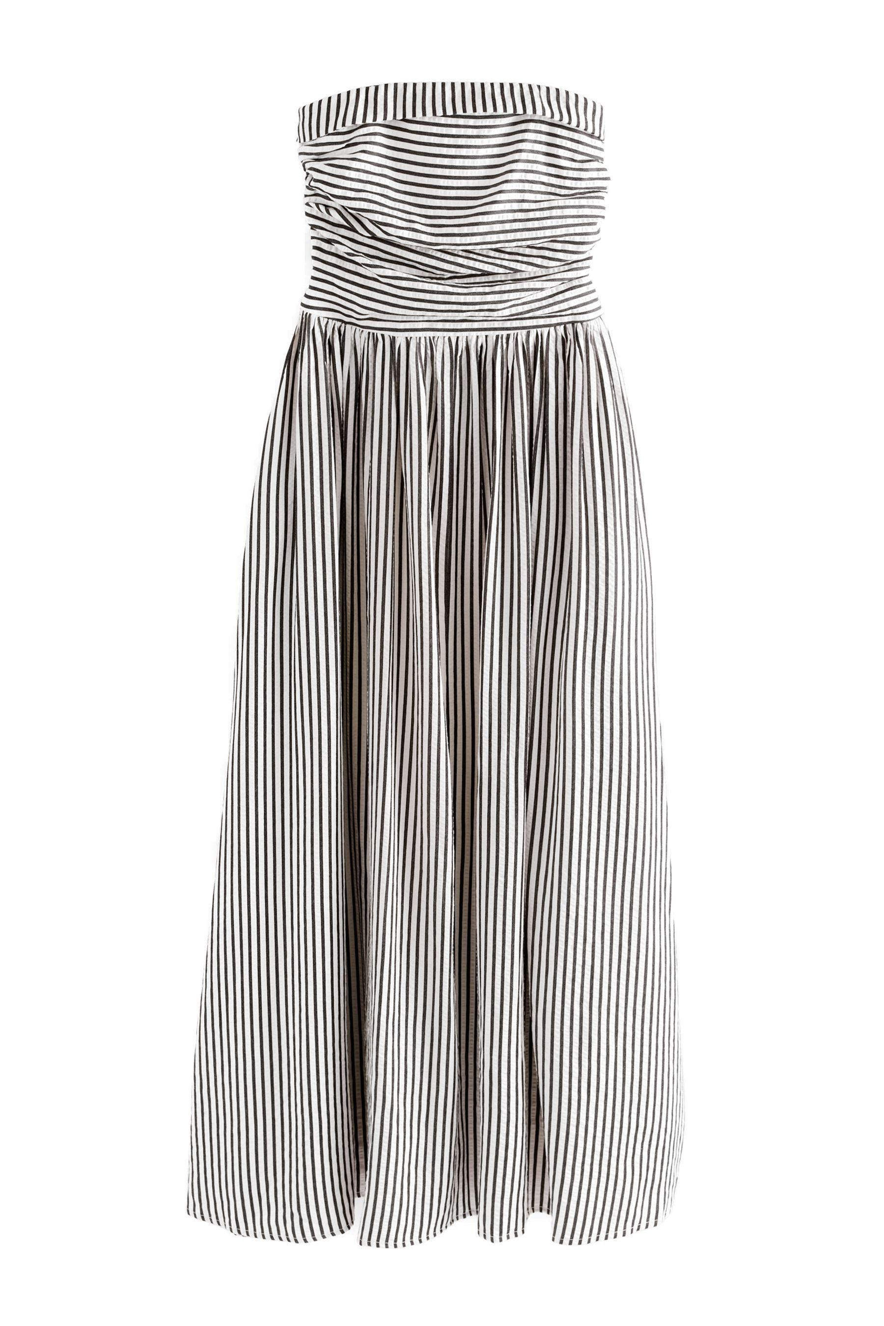 Next Midikleid Bandeau-Midikleid aus Seersucker für günstig online kaufen