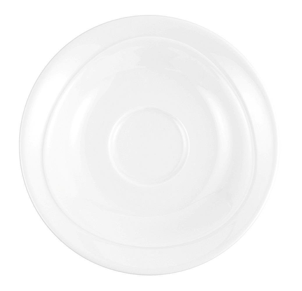 Seltmann Weiden Untertasse Seltmann Weiden Trio weiß Milchkaffeeuntertasse 17,5 cm