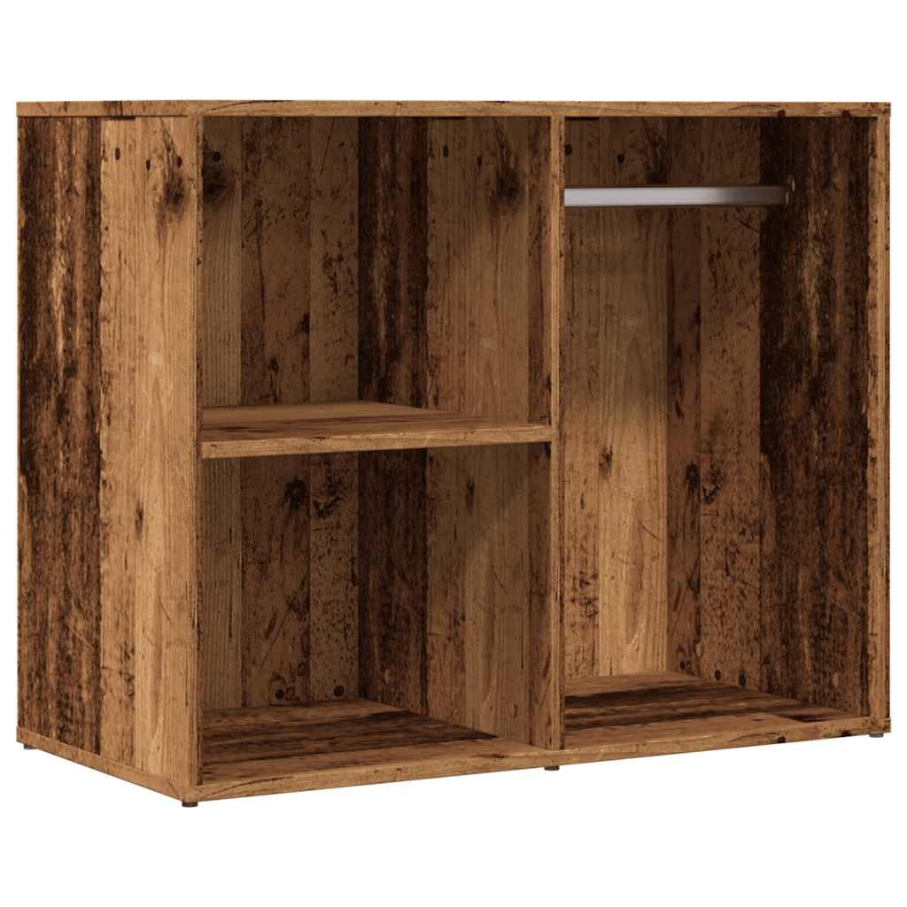 vidaXL Seitenschrank Ankleideschrank Altholz 80x40x65 cm Holzwerkstoff (1-St)