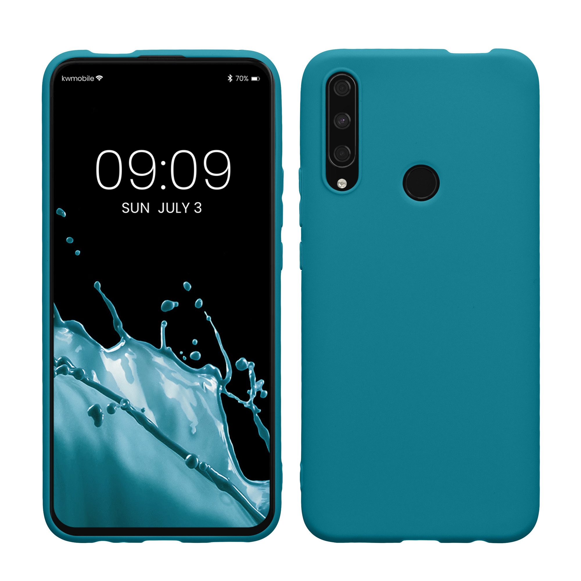 kwmobile Handyhülle Hülle für HONOR 9X (EU-Version), Hülle Silikon - Soft Handyhülle - Handy Case Cover