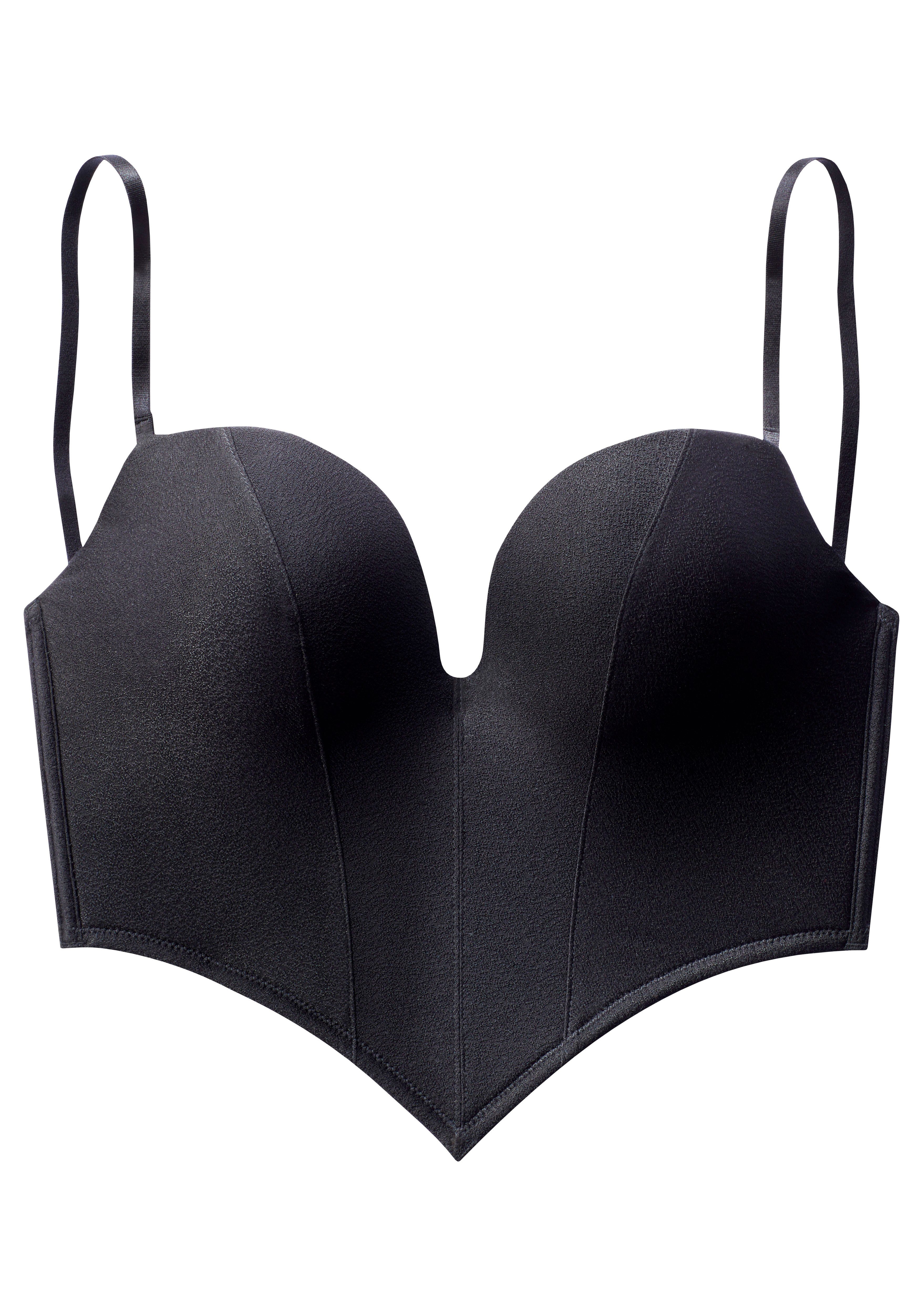 Vivance Corsage mit Push-up-Kissen und austauschbaren Trägern, sexy Dessous. € 49,99