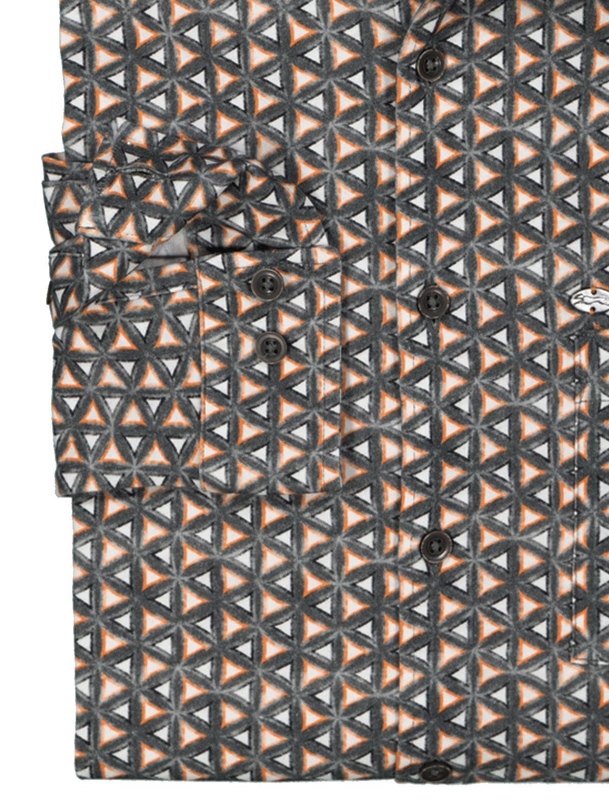 Engbers Langarmhemd engbers Herren Hemd langarm, Orange