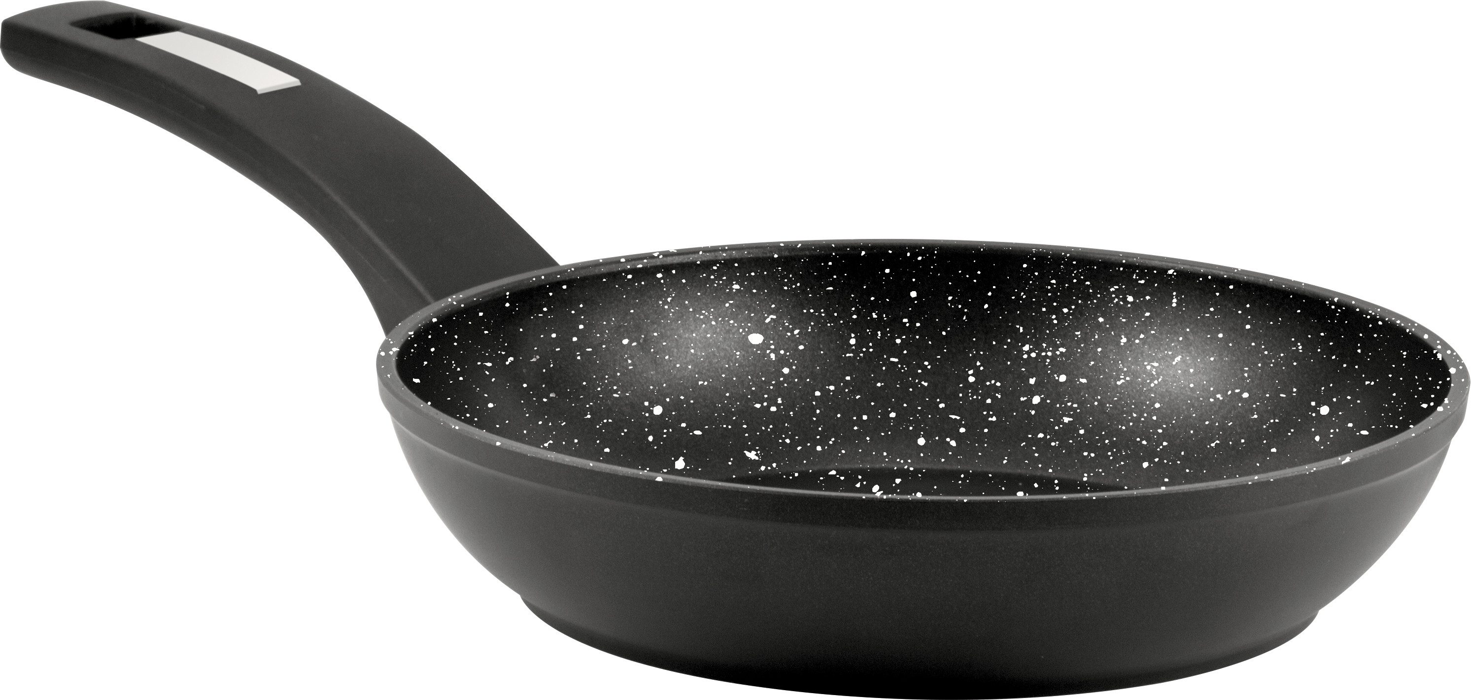 CS Koch-Systeme Bratpfanne MARBURG, Durchmesser: 28 cm, Aluminiumlegierung, antihaftbeschichtet, Aluminium (1-tlg), mit marmorierter Antihaftbeschichtung