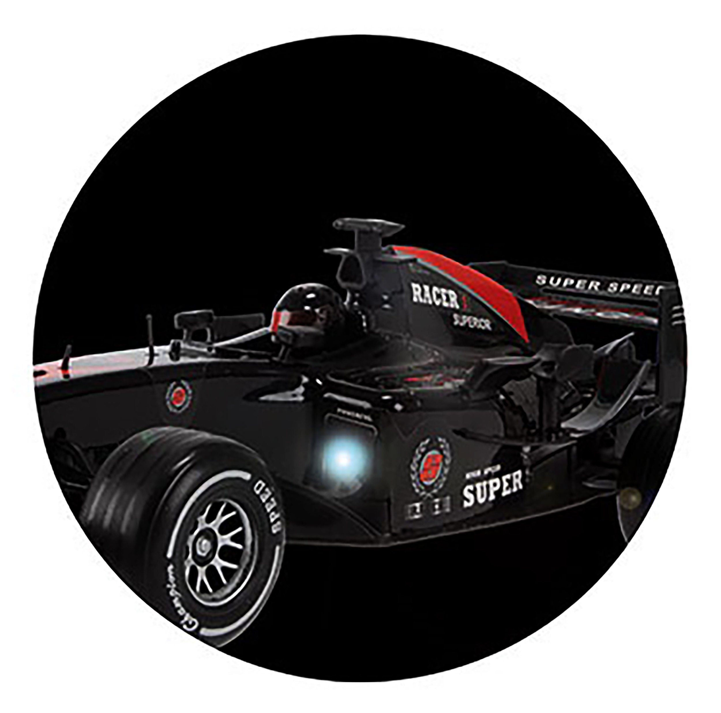 Rennwagen mit Friktionsantrieb Kinder Spielzeugauto Spielzeug Formel 1 Rennauto 