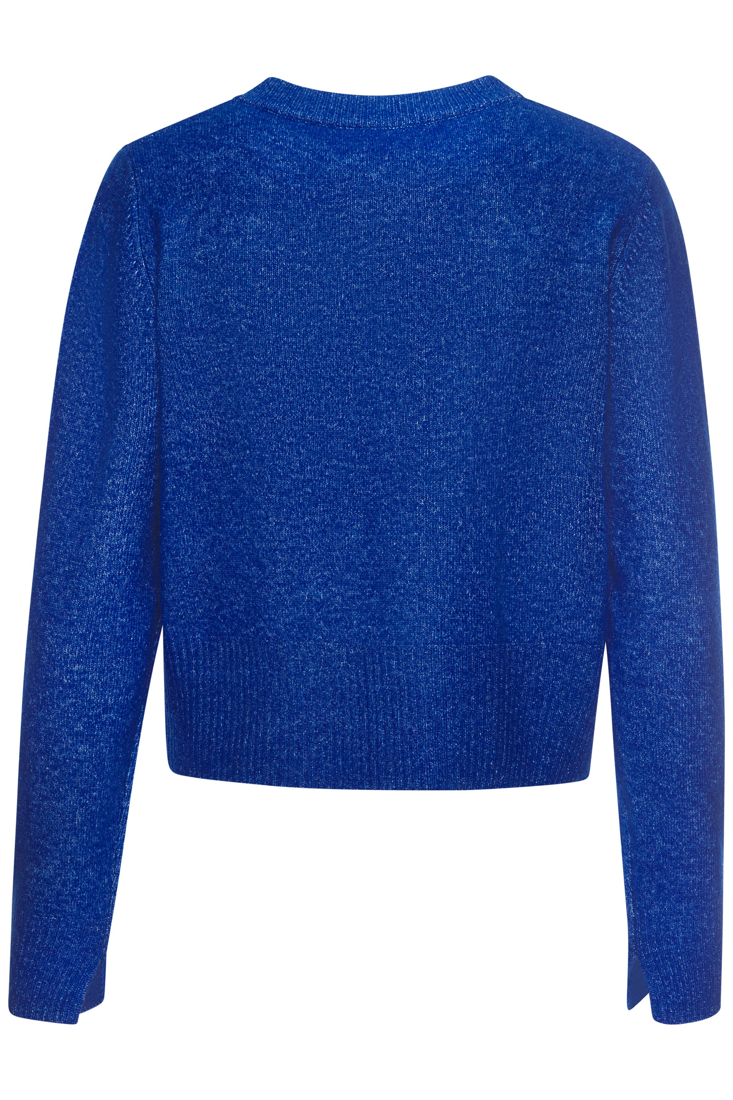 LASCANA Strickjacke in leicht verkürzter Form mit breitem Rippstrickbündchen aus kuschelweichem Strick, Cardigan mit langen Ärmeln, Basic – Bild 4 von 5