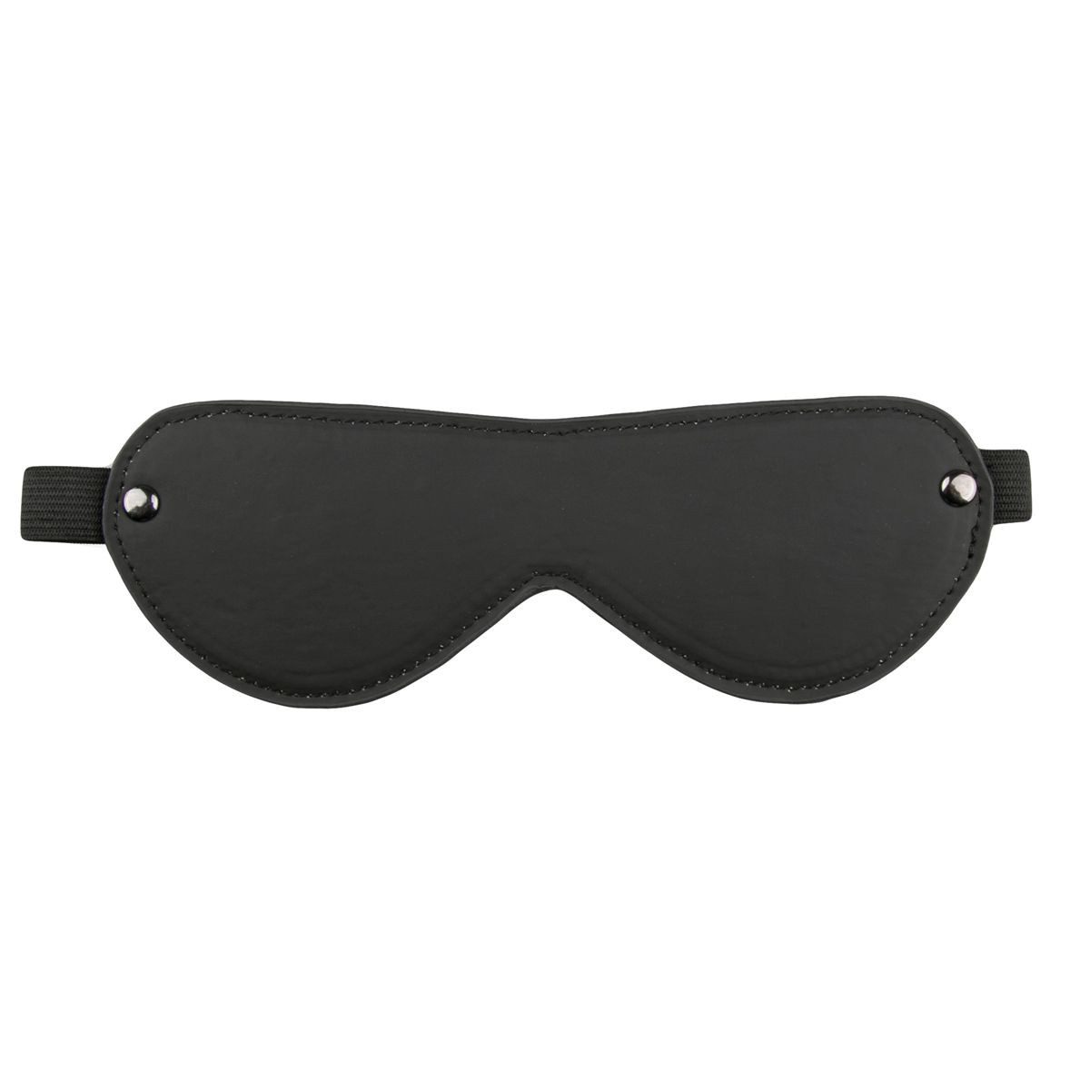 Easytoys Augenbinde BDSM Augenmaske aus Leder - Schwarz - Easytoys Fetish