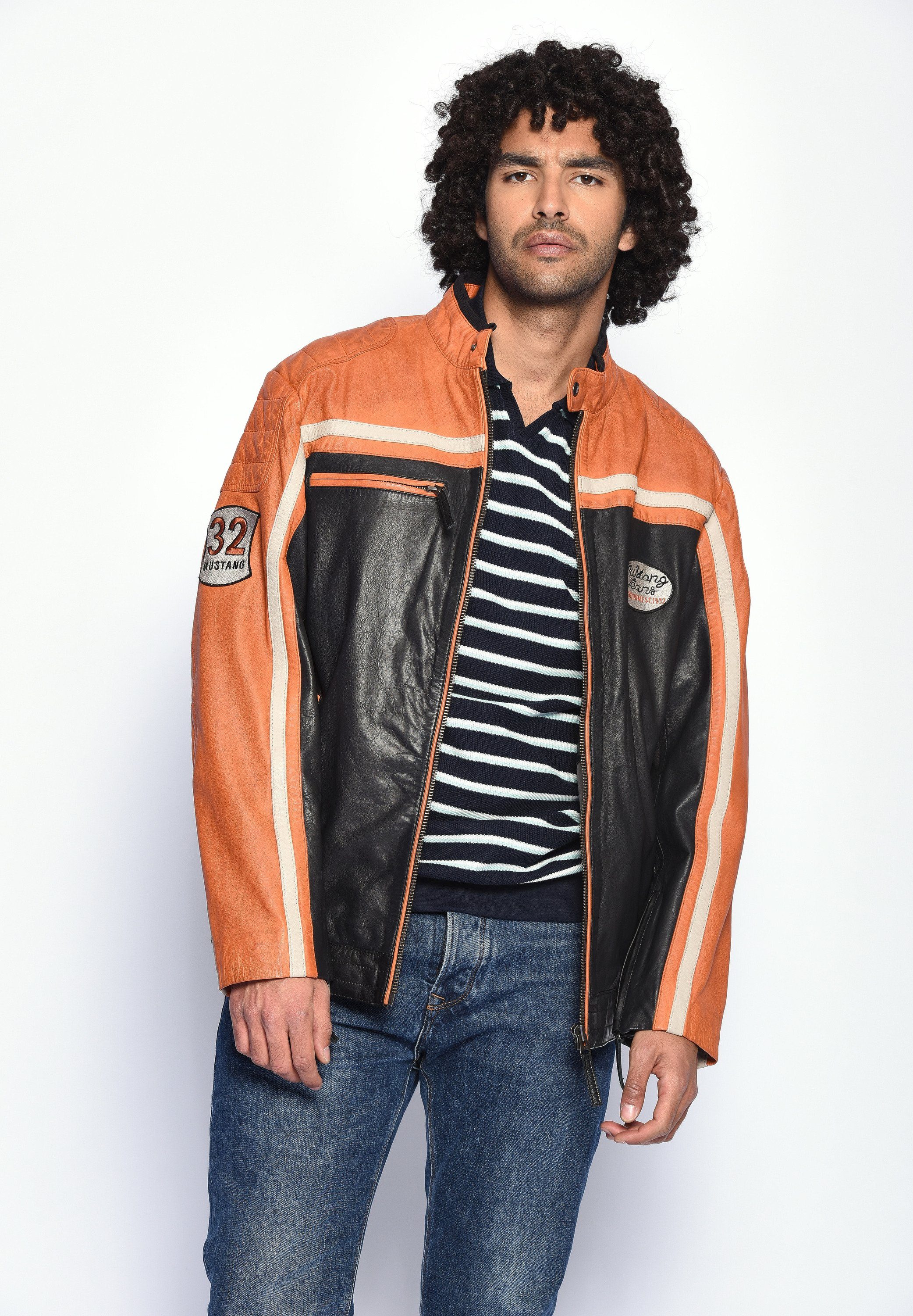 Lederjacke Gunner
