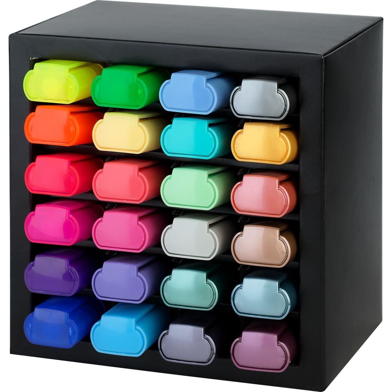 Faber-Castell Marker Faber-Castell TL 46 Textmarker - 24er Deskset