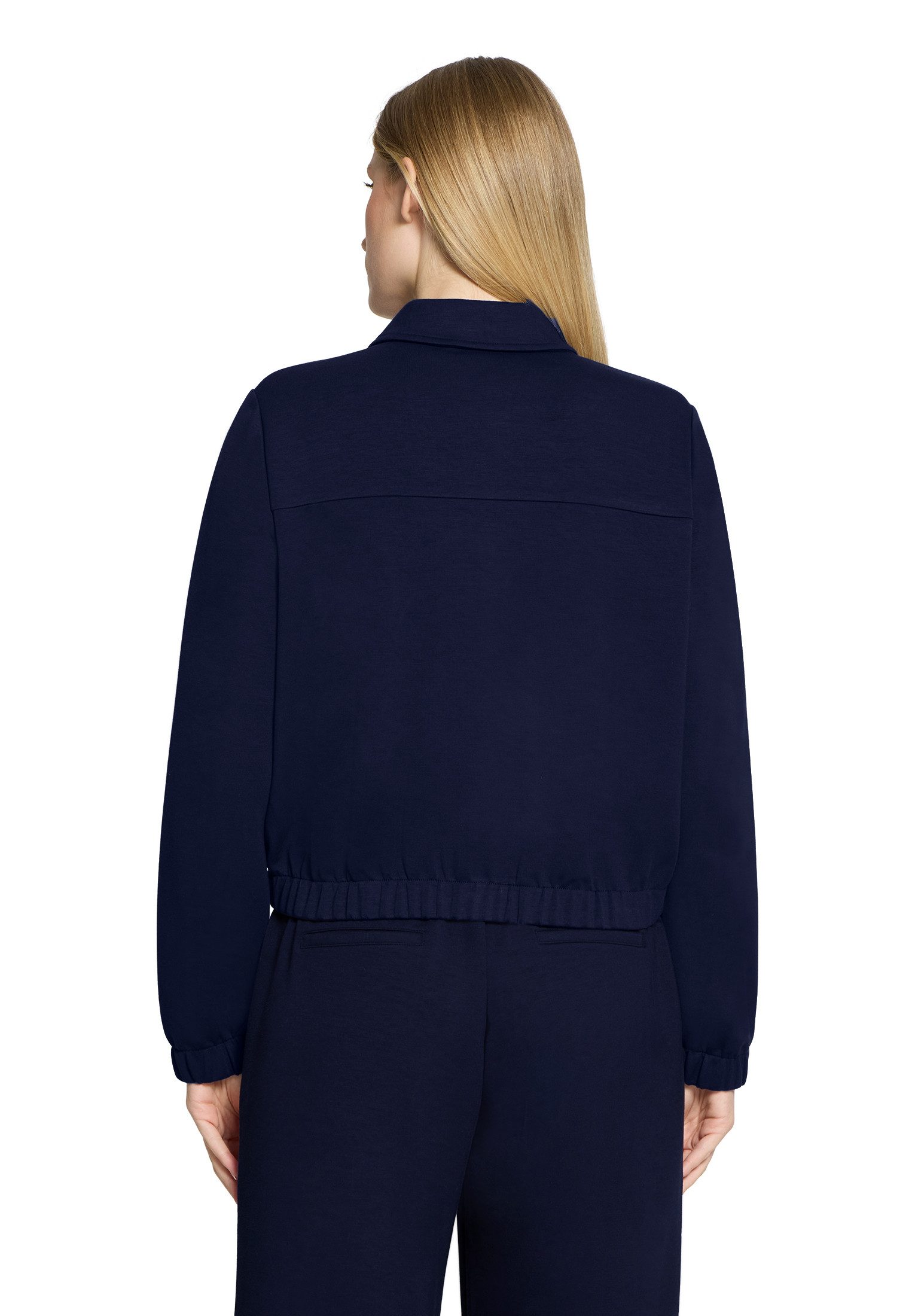 Cartoon Jackenblazer Damen mit aufgesetzten Taschen