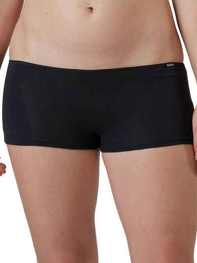 Skiny Panty Damen Low Cut Pant Cotton Essentials (Stück, 1-St) gerader Beinausschnitt