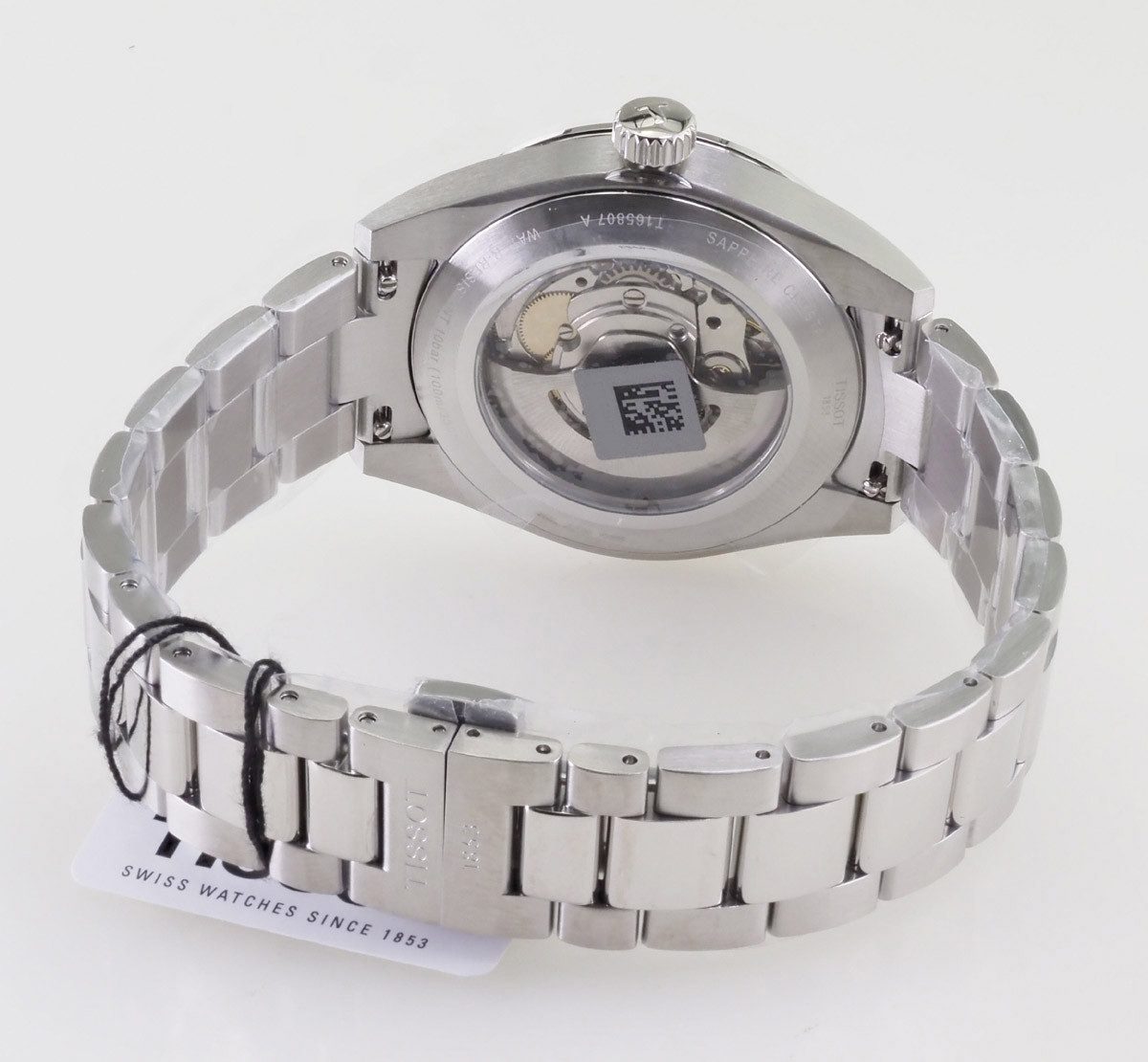 Tissot Automatikuhr Swiss Made Herren Uhr 38 mm Ø T1658071103100 Powermatic 80