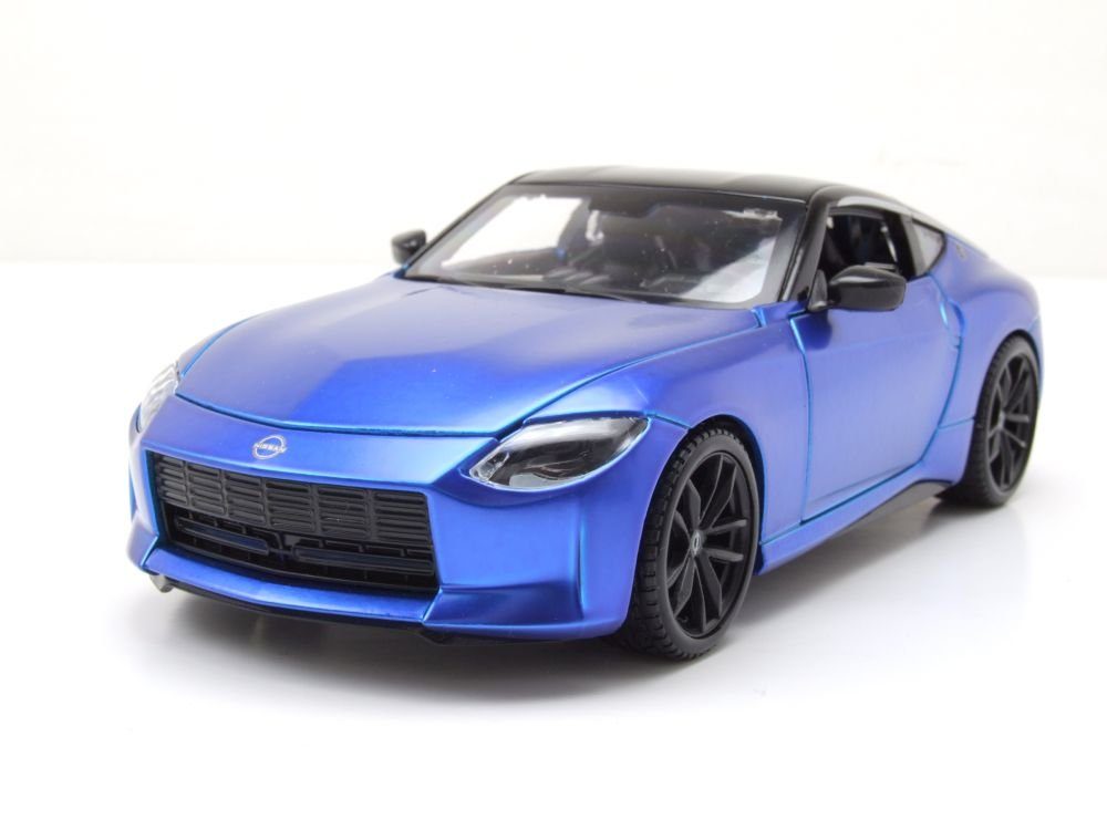 Maisto® Modellauto Nissan 400z 2022 blau Modellauto 1:24 Maisto, Maßstab 1:24