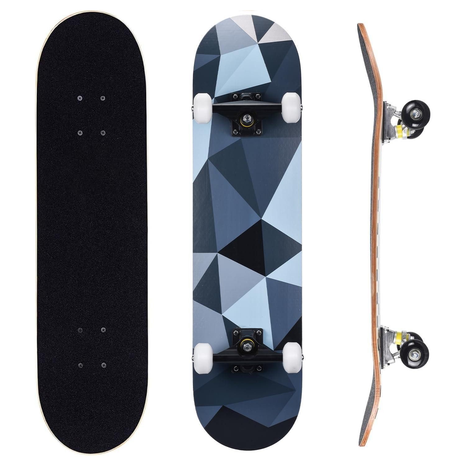 LuxusKollektion Skateboard Skateboard 31x8 Zoll Ahorn-Deck konkav