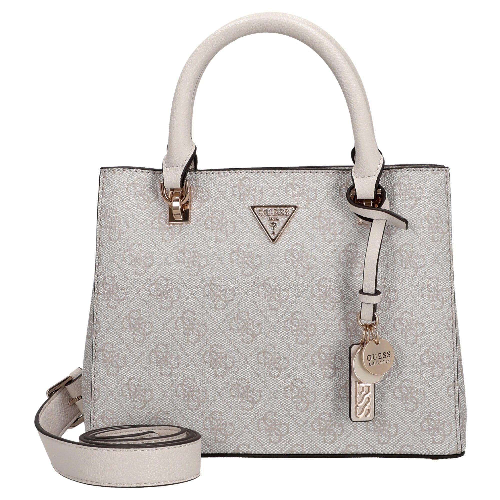 Guess Handtasche Noelle ll - Henkeltasche 25 cm (bone logo) günstig online kaufen