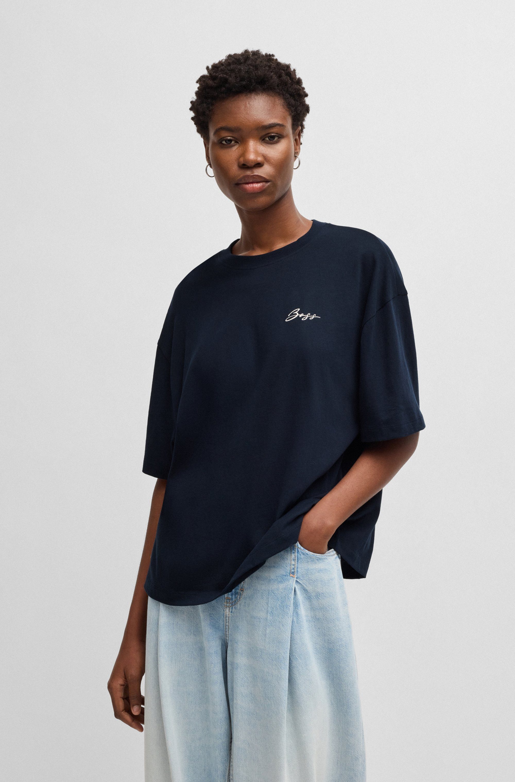 BOSS ORANGE T-Shirt Eboyfriend Premium Damenmode günstig online kaufen