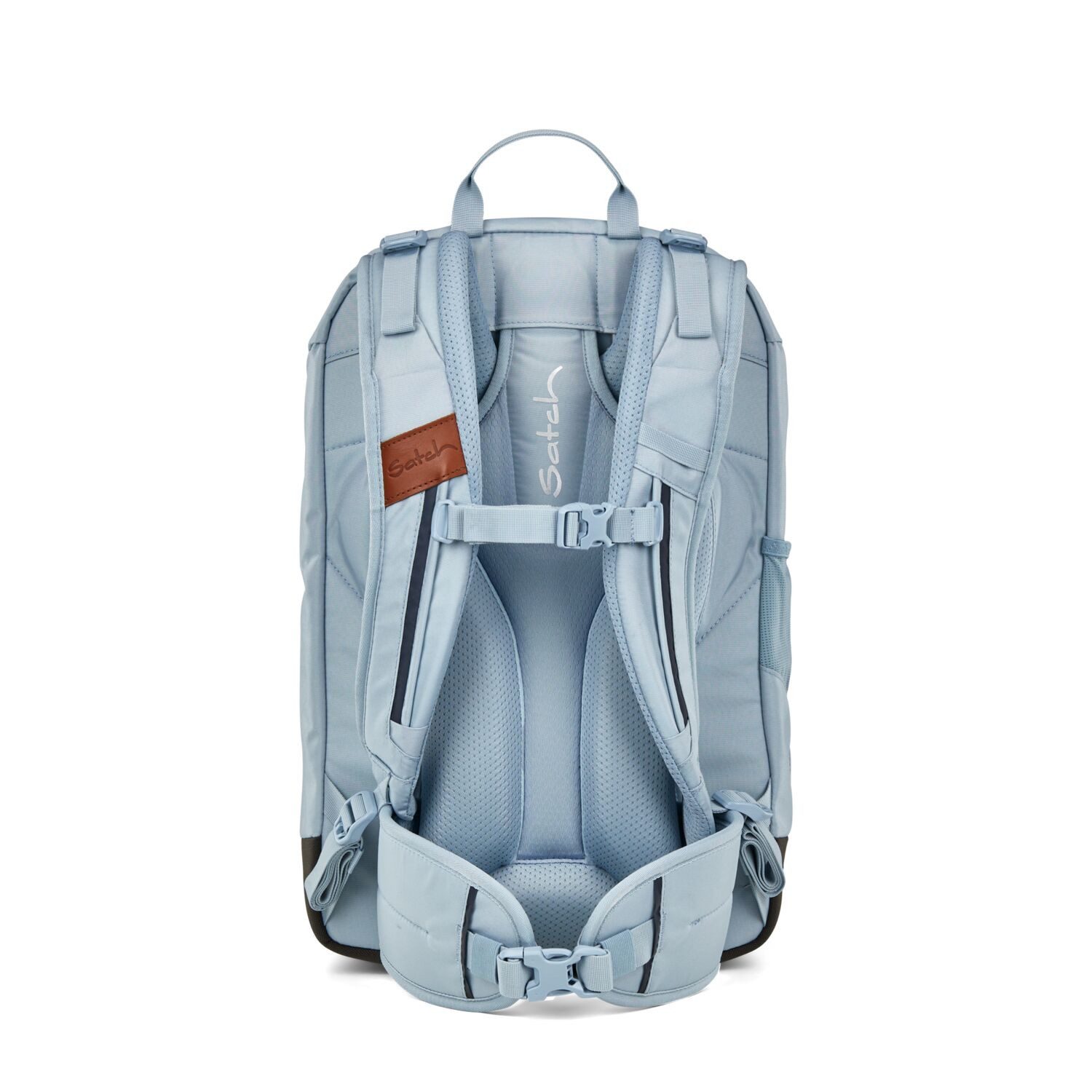 Satch Schulranzen Schulrucksack-Set AIR Nordic Ice Blue 3-teilig (3-teilig), Schulranzen, ergonomisch, Laptop-Fach, Your-Size-System – Bild 5 von 5
