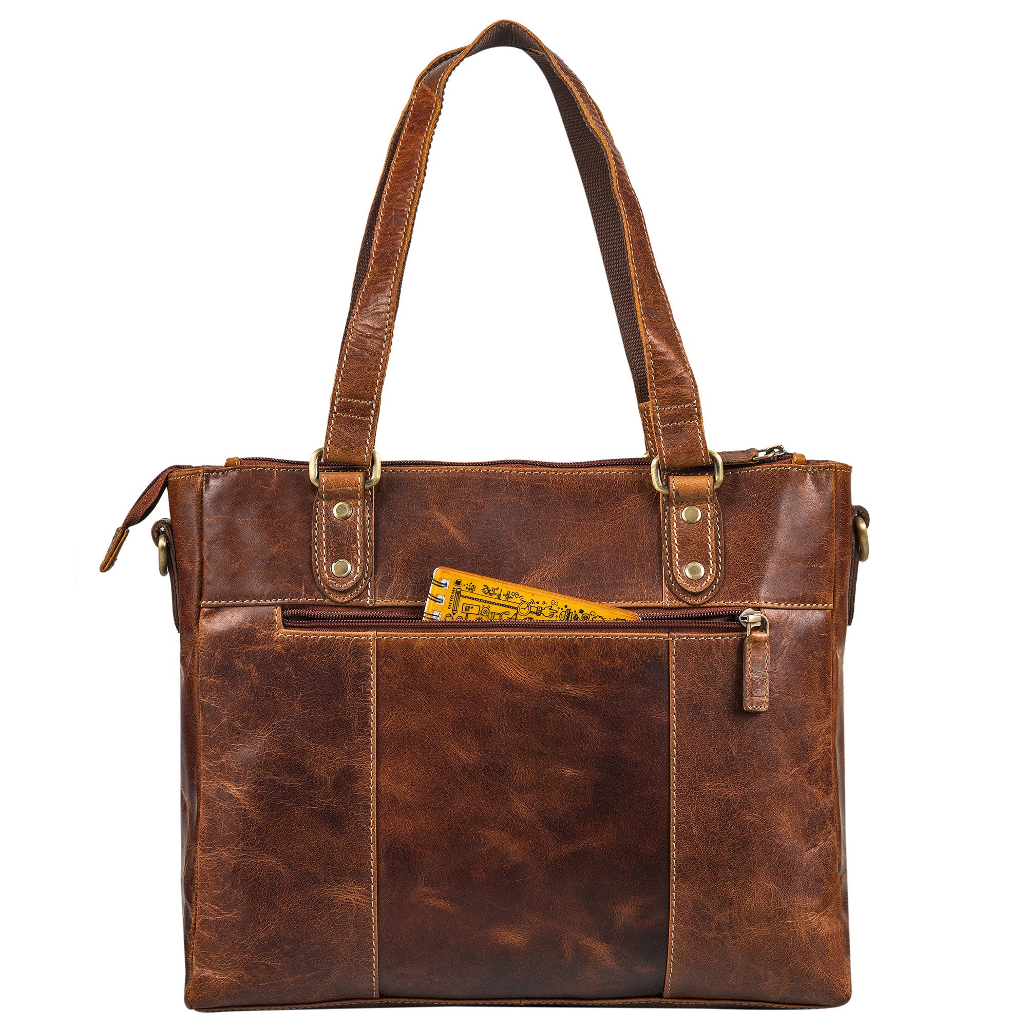 STILORD Handtasche "Joy" Leder Shopper Damen Handtasche