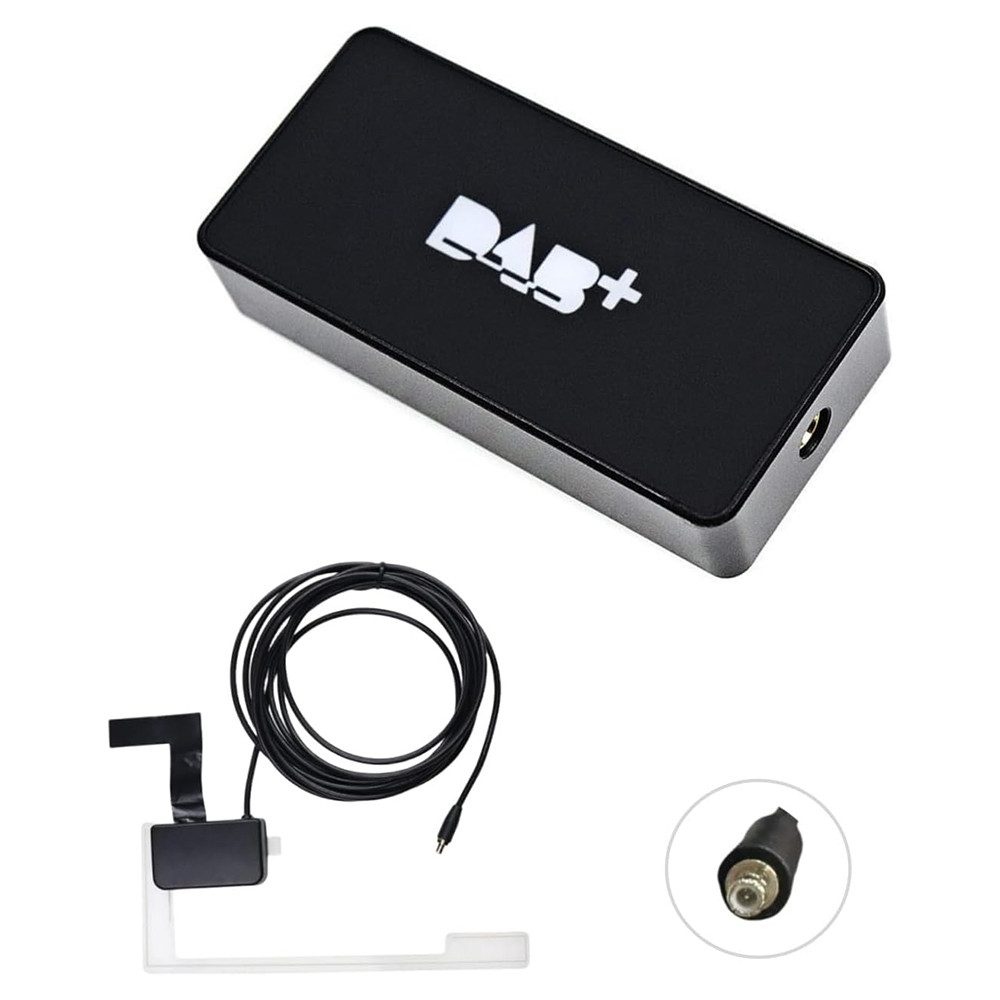 DAB+ Autoradio Adapter Digital Tuner Audio Empfänger Antenne Autoradio