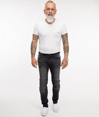 Rock Creek Slim-fit-Jeans Herren Jeans Slim Fit Biker-Style RC-2185