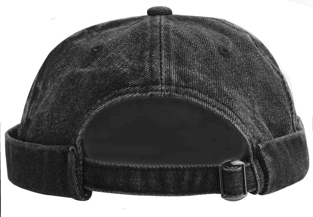 Zaewry Dockermütze Dockercap Herren – Fischermütze Seemannsmütze Docker Cap Dockermütze - Mütze aus Baumwolle – Bild 5 von 5