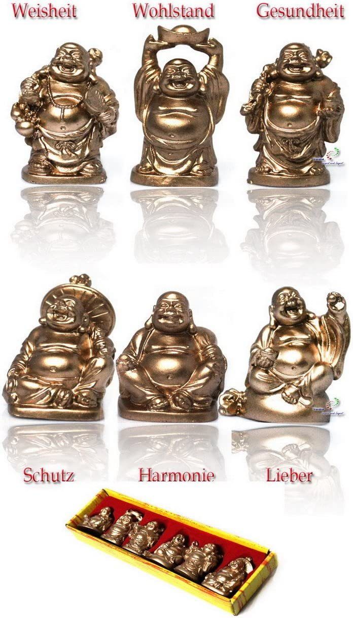 Yudu Buddhafigur 6 stück Verschiedene Buddha günstig online kaufen