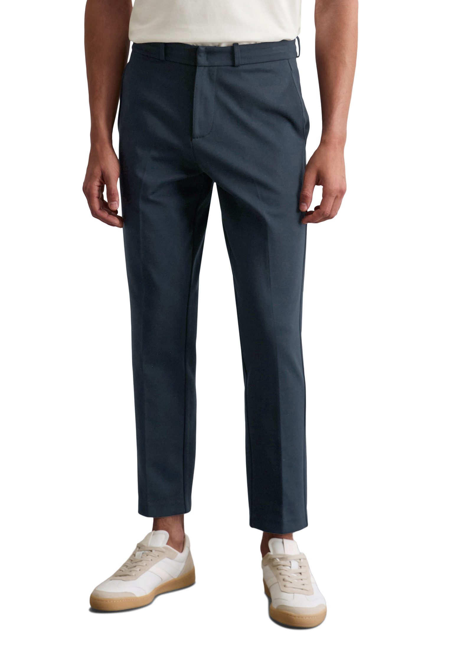 Marc O'Polo Jerseyhose aus elastischem Bio-Baumwoll-Mix günstig online kaufen