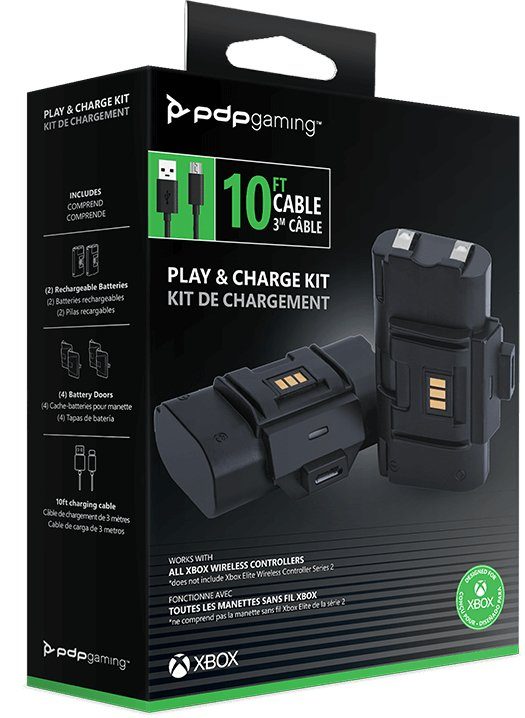 PDP - Performance Designed Products PDP Play & Charge Kit für XBOX Series X Akku-Ladestation