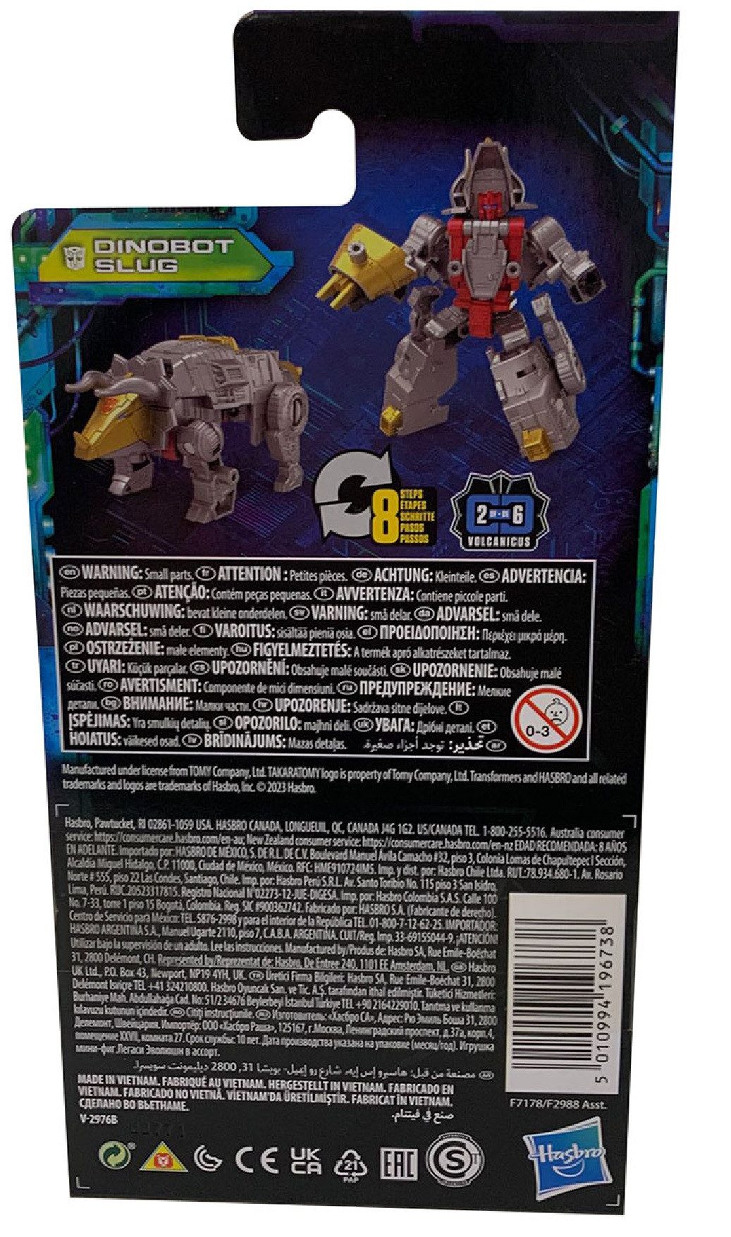Transformers Actionfigur Transformers Generation Legacy Evolution Dinobot Slug, verwandelbarer