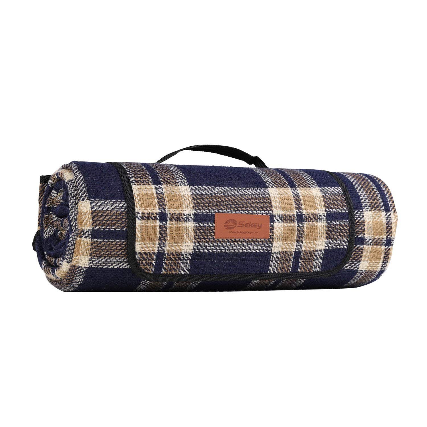Picknickdecke 200x200 cm Campingdecke XXL Stranddecke Wasserdicht Wärmeisoliert