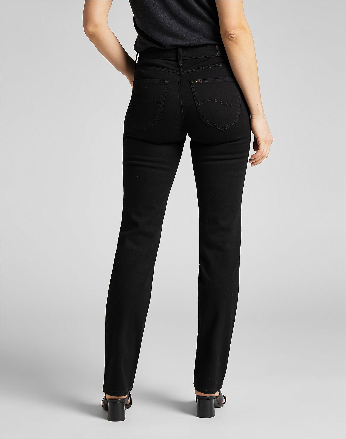 Lee® Stretch-Jeans LEE MARION STRAIGHT black rinse L301FS47 112105814