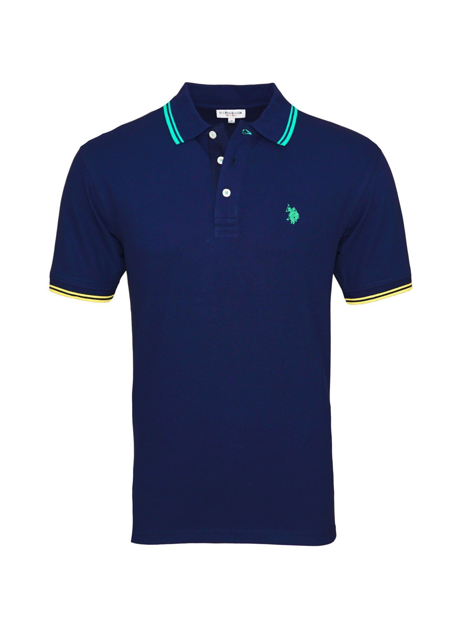 U.S. Polo Assn Poloshirt Shirt dunkelblau Poloshirt Shirt BARNEY (1-tlg) Polohemd