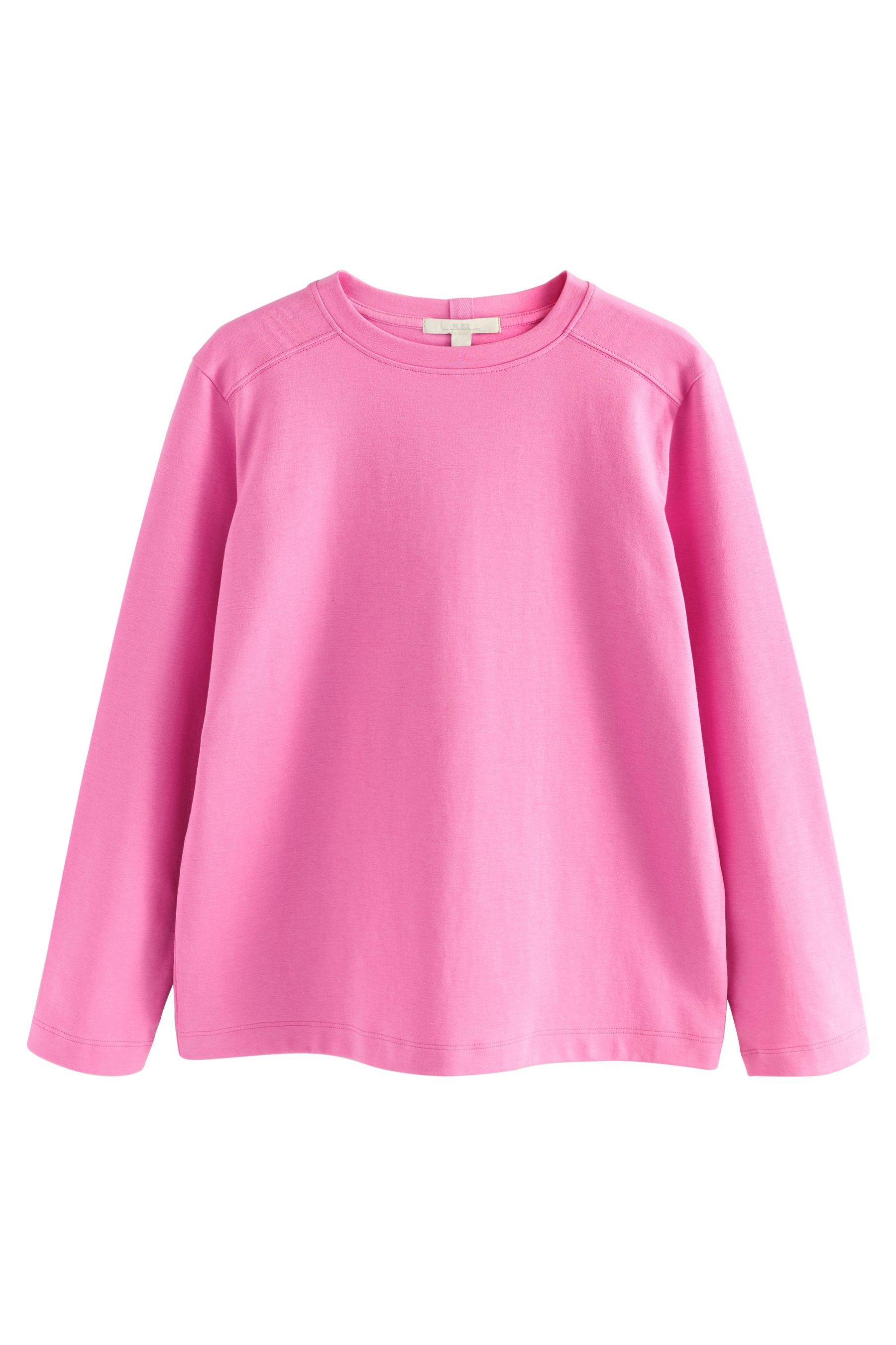 Next Langarmshirt Langarmshirt aus schwerem Stoff, Le Marais (1-tlg) günstig online kaufen