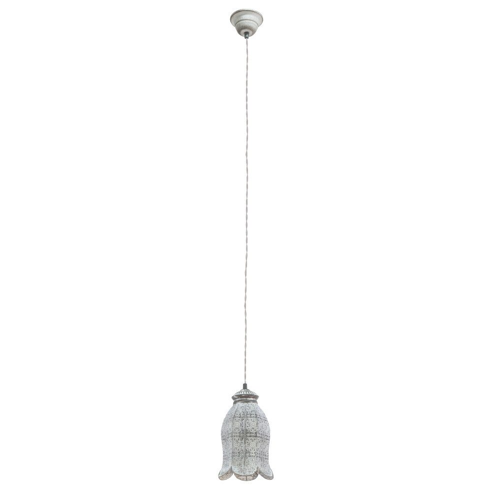 EGLO Pendelleuchte "TALBOT 1" Metall, grau, günstig online kaufen
