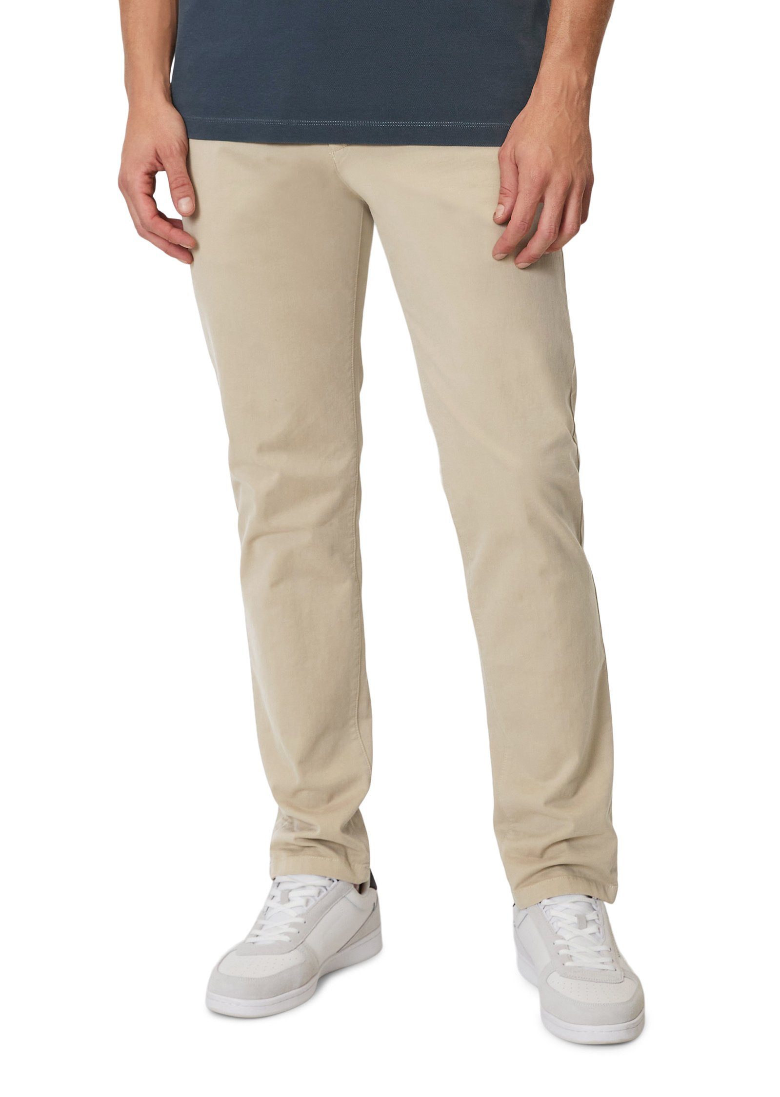 Marc O'Polo Chinohose aus Bio-Baumwoll-Twill beige | 