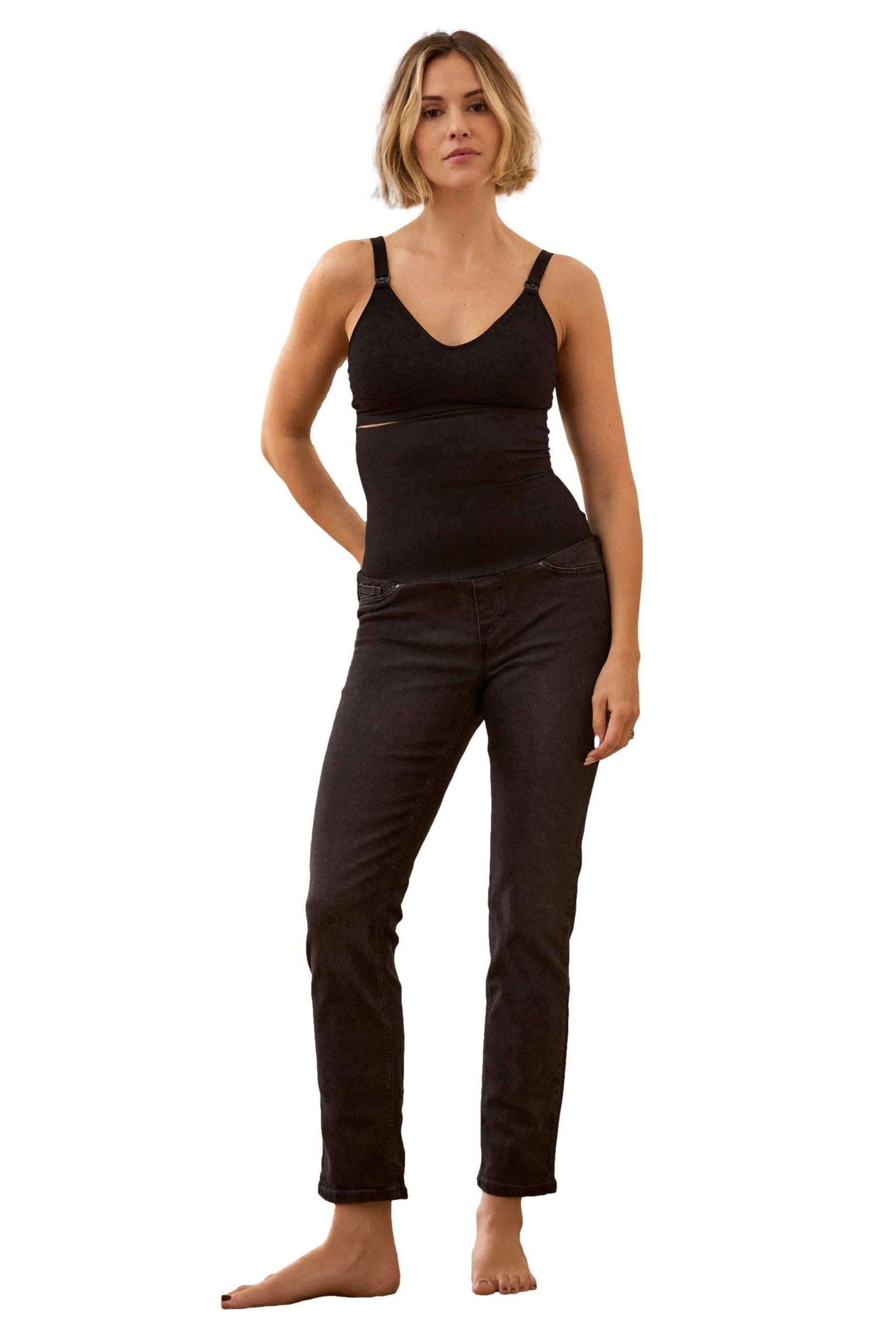 Seraphine Umstandsjeans Seraphine stützende Post-Partum-Jeans Regular (1-tlg)