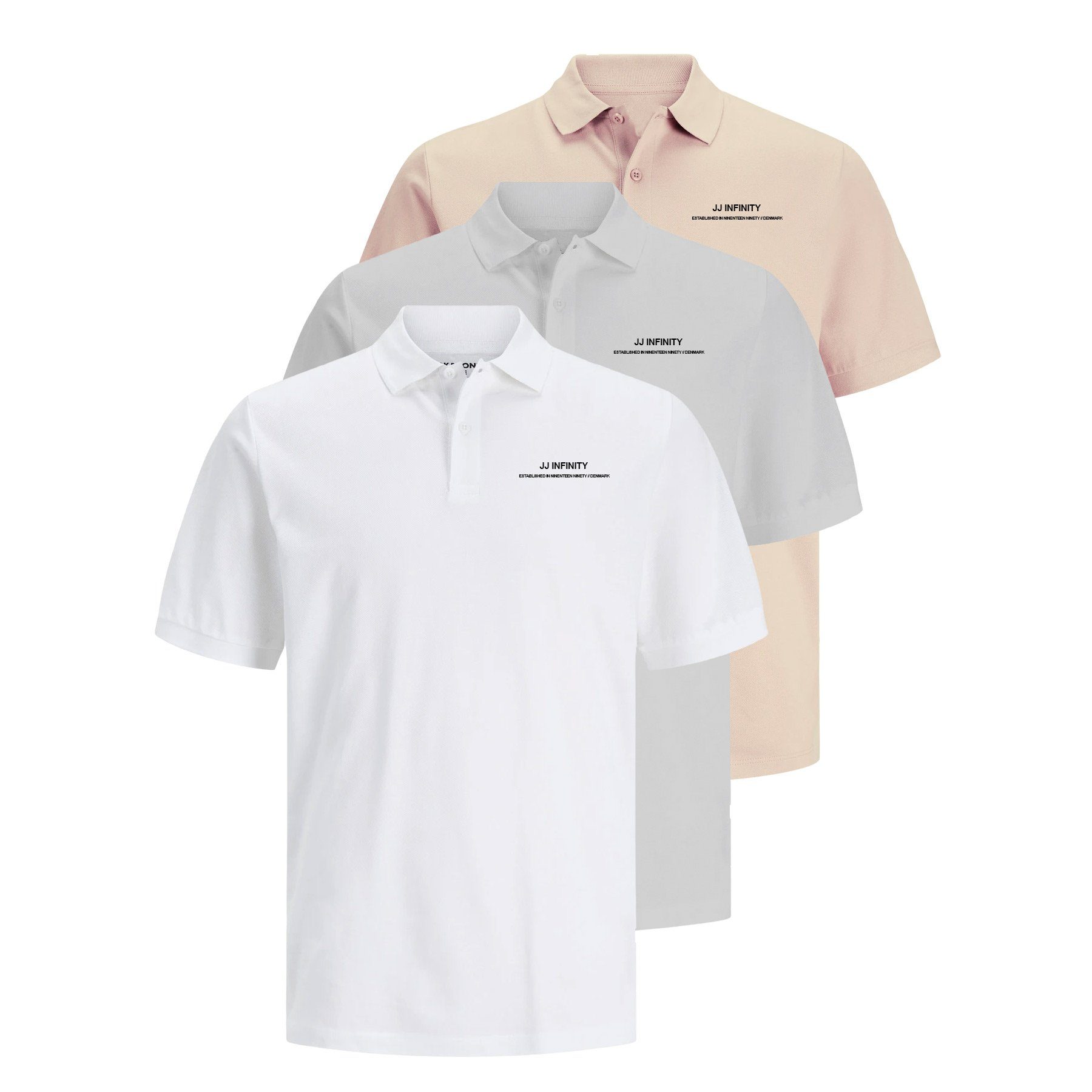 Jack & Pack 5 Jones 3er Poloshirt