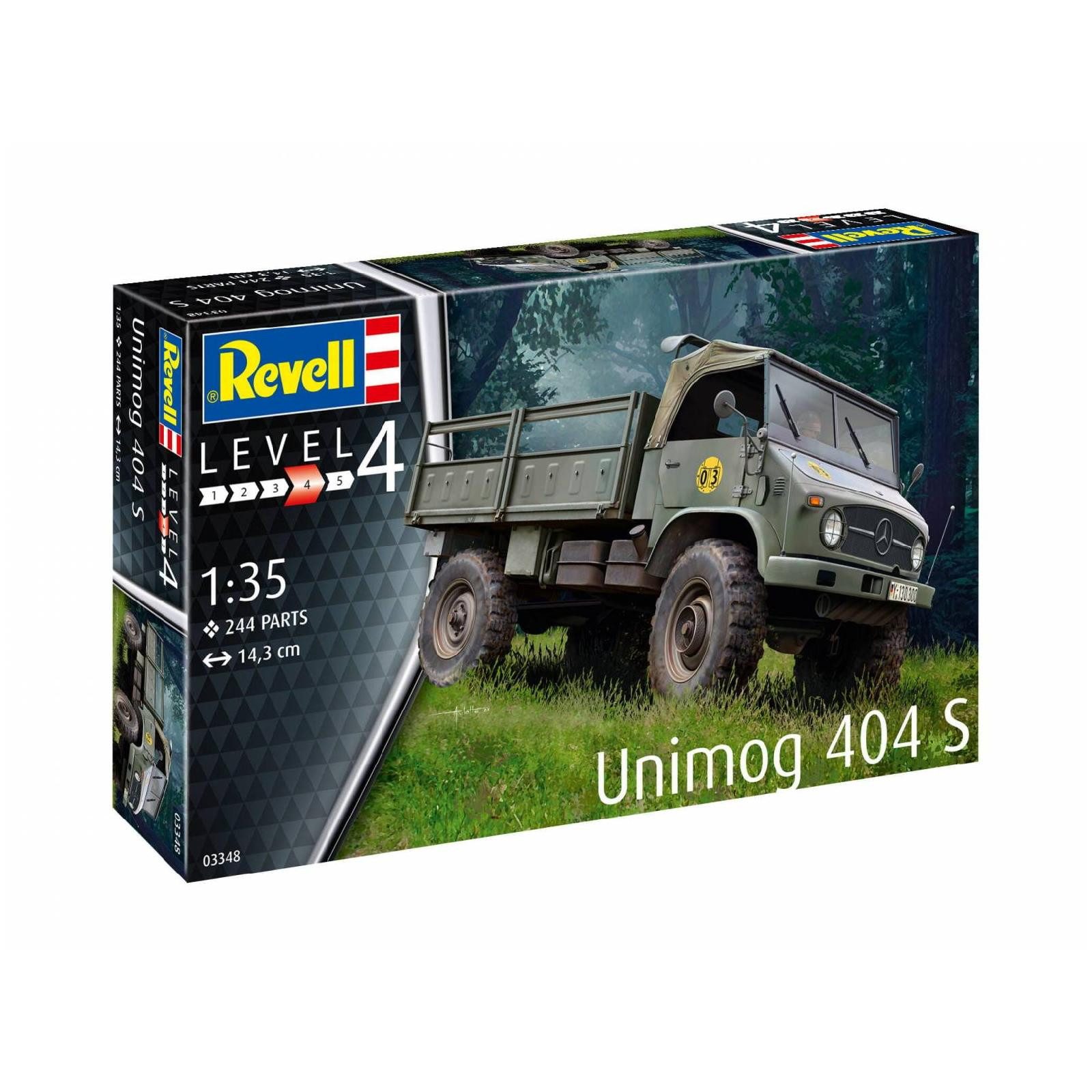 Modellbausatz Unimog 404 S
