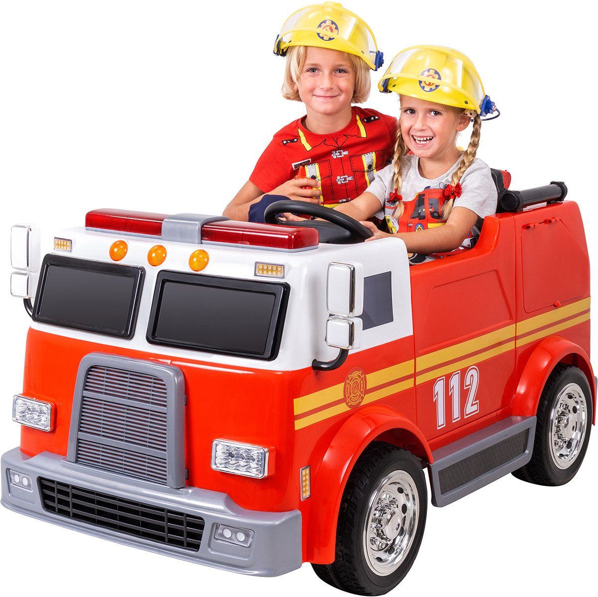 Spielzeug Auto Feuerwehrwache Feuerwehrauto Kinder Fahrzeug Set Polizei Auto 
