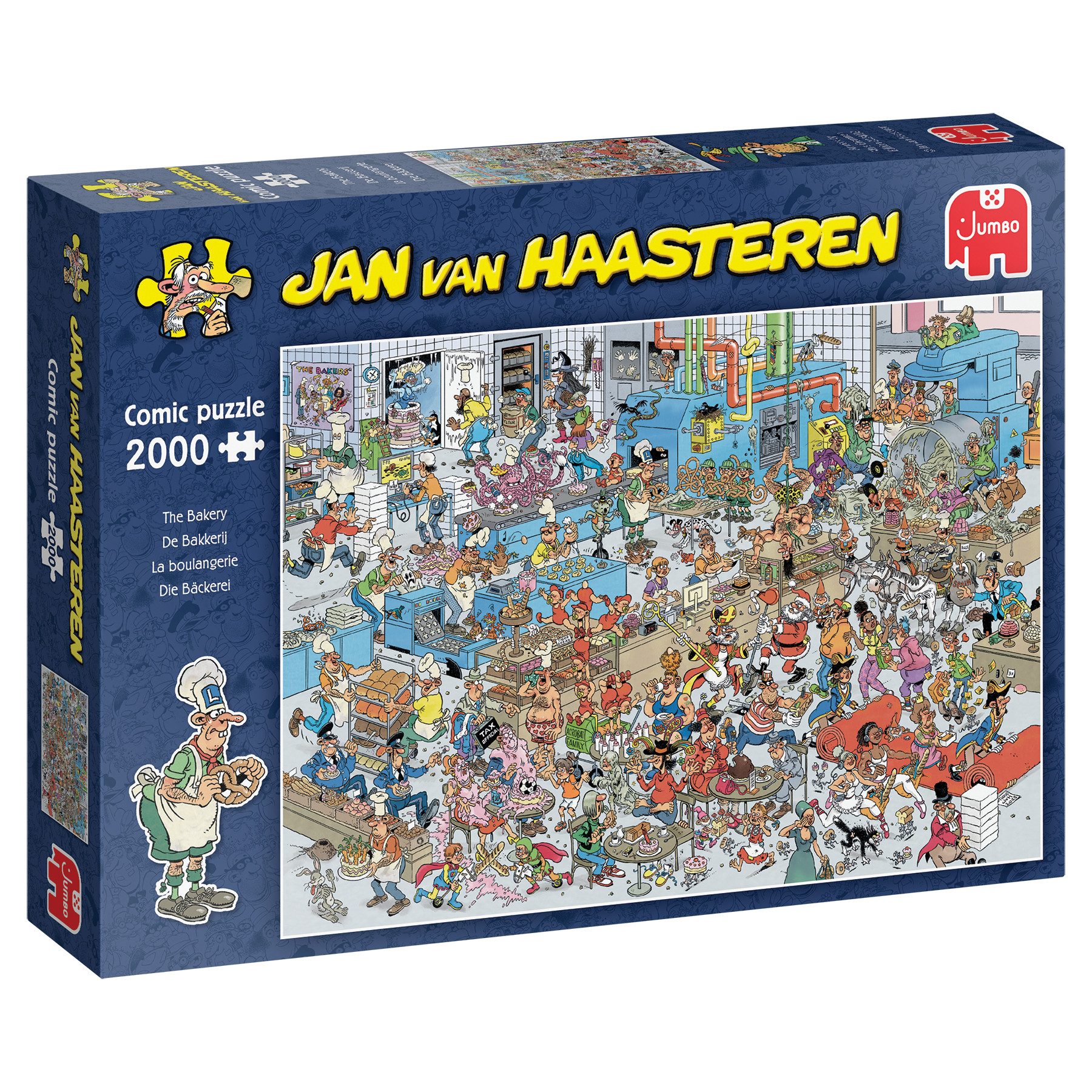 Jan van Haasteren Puzzle Jan van Haasteren - Die Bäckerei 2000 Teile Puzzle günstig online kaufen